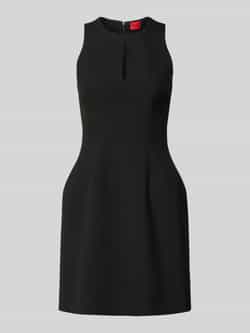 HUGO Nauwsluitende kokerjurk met viscose model 'KALOPIA'