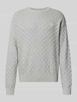 REVIEW Regular fit pullover in gebreide look