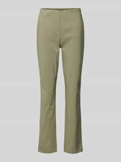 STEHMANN Slim fit broek met elastische band model 'INA'