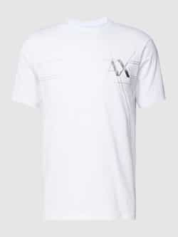 Armani Exchange T-shirt met labelprint