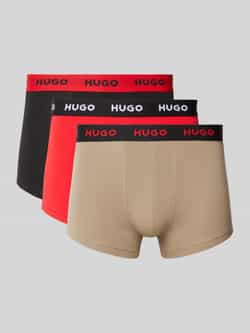 HUGO Boxershort met elastische band in een set van 3 stuks