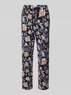 Schiesser Regular fit pyjamabroek met tunnelkoord