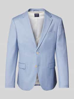 MCNEAL Slim fit linnen colbert met knoopsluiting