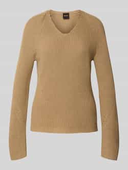 Boss Orange Regular fit gebreide pullover van zuiver katoen