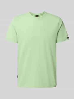 PME Legend T-shirt met labelprint en ronde hals