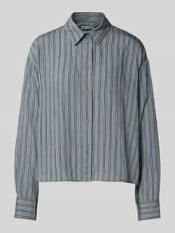 Marc O'Polo Relaxed fit overhemdblouse van viscosemix