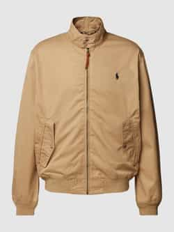 Ralph Lauren Bruine Harrington jack met icoonlogo Beige Heren