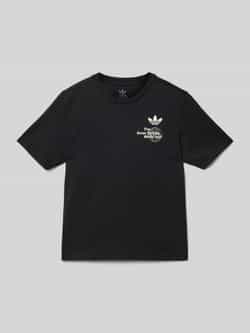 adidas Originals T-shirt met labelprint