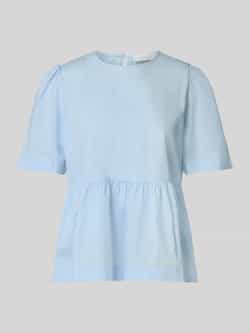 Rich & Royal Blouse met ronde hals en knoopsluiting