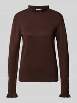FREE QUENT Regular fit shirt met lange mouwen van viscosemix model 'Katie'