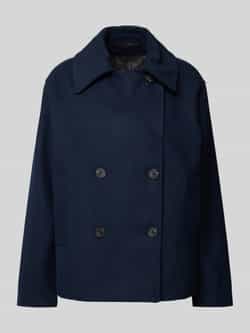 Selected Femme Lange jas met platte kraag model 'ALMA'