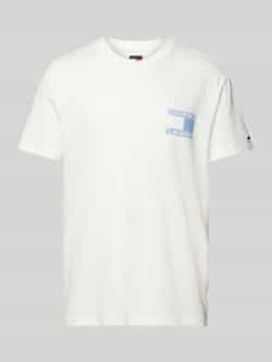 TOMMY JEANS Shirt met korte mouwen TJM REG PAISLEY FLAG TEE EXT