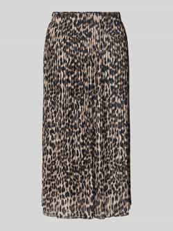 ZABAIONE Midirok met plissévouwen