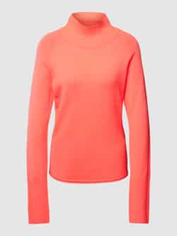 comma Casual Identity Gebreide pullover met opstaande kraag