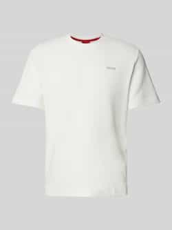 HUGO T-shirt met labelstitching model 'Austin'