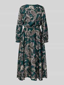 RINASCIMENTO Cocktailjurk met ronde hals