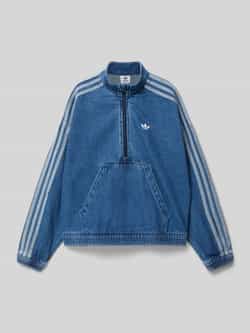 adidas Originals Jeansjack met korte ritssluiting