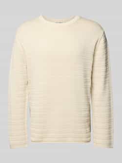 REVIEW Gebreide pullover met ribboorden