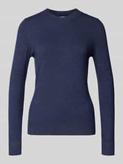 Christian Berg Woman Gebreide pullover van viscosemix met ronde hals
