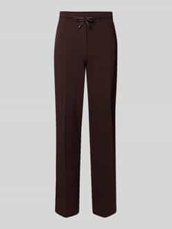 OPUS PANTS Regular fit stoffen broek met tunnelkoord model 'Macie'