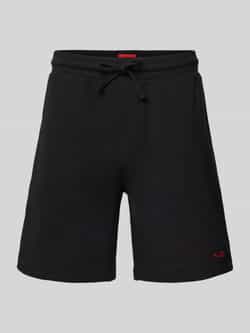HUGO Sweatshorts met elastische band model 'Austin'