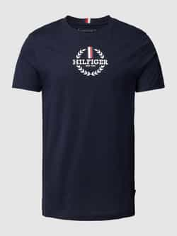 Tommy Hilfiger Slim fit T-shirt met ronde hals