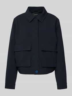 Opus Relaxed fit jack met klepzakken model 'Jaleen'