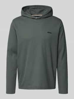 Boss Regular fit sweatshirt van katoenmix