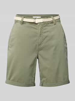 S.Oliver RED LABEL Regular fit korte chino met gevlochten riem