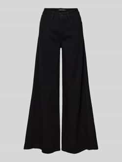 MAC Korte jeans met wijde pijpen