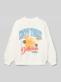 Garcia Sweatshirt met labelprint