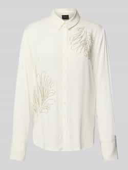 S.Oliver BLACK LABEL Regular fit overhemdblouse van pure viscose