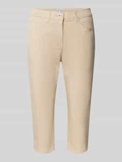 Raphaela By Brax Super slim fit capribroek met steekzakken model 'LUCA'