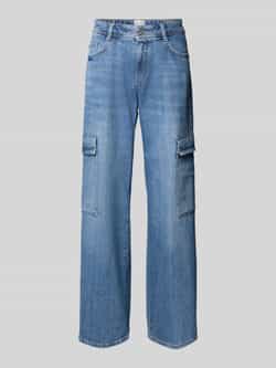 BRAX Wide fit jeans met cargozakken model 'MORGAN CARGO'