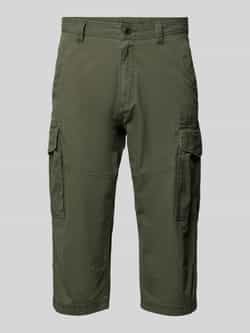 S.Oliver BLACK LABEL Relaxed fit bermuda van katoenmix model 'FILE'