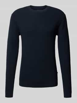 Matinique Shirt met lange mouwen en labeldetail model 'Alagoon'