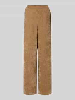 Jake*s Casual Fluwelen broek met elastische band