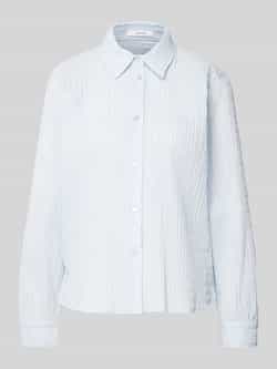 Opus Regular fit overhemdblouse met smokdetails model 'Finnea'