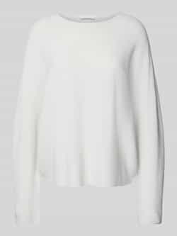 Rich & Royal Gebreide pullover met ronde hals