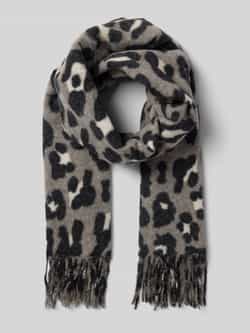 Kurt Beines Sjaal met franjes model 'XXL Leo'