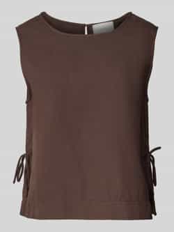 NEO NOIR Blousetop met ronde hals model 'Svetlana'