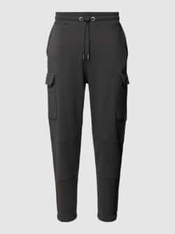 alpha industries Sweatpants met cargozakken in effen design