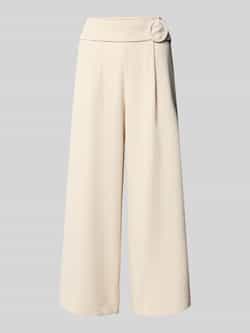Zero Stoffen broek met Franse steekzakken