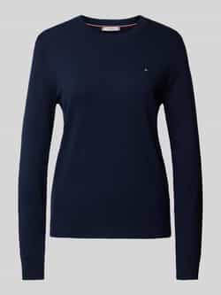 Tommy Hilfiger Gebreide pullover met logostitching