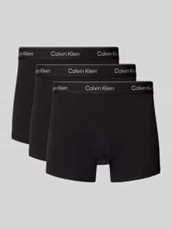 Calvin Klein Underwear Broek met elastische band met logo in een set van 3 stuks