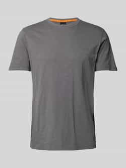 Boss Orange T-shirt met labelprint model 'Tegood'