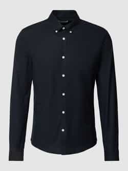 lindbergh Slim fit vrijetijdsoverhemd met button-downkraag model 'Oxford'