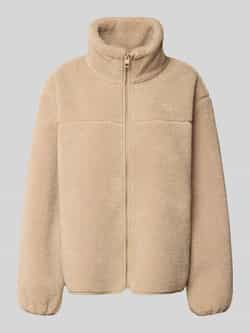Tommy Hilfiger Regular fit jack van teddybont met opstaande kraag