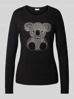 Liu Jo White Longsleeve met ronde hals