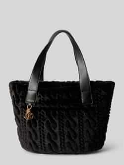 Liu Jo White Tote bag met imitatiebont